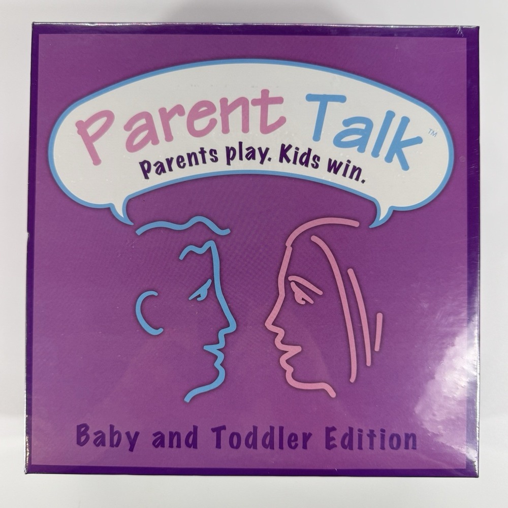 2007 Parent Talk Baby and‎ Toddler Edition Board Game New Sealed See notes